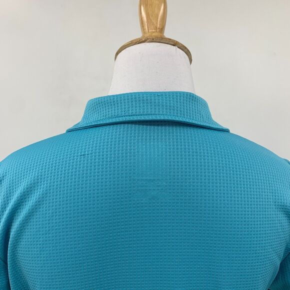 The North Face Flight Series Polo Shirt Womens S Small Blue Short Sleeve 1/4 Zip - Picture 8 of 14